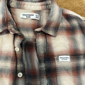 Boys Abercrombie flannel